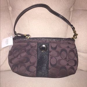 Coach large wristlet